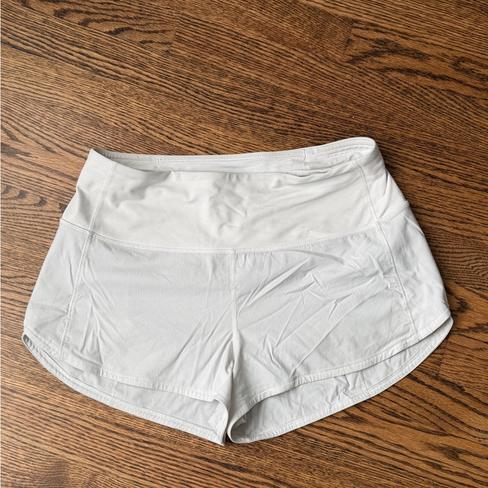 Lululemon Athletica Women's White Athletic Shorts